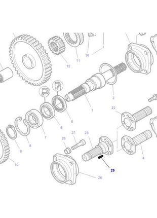 Massey Ferguson - Shaft Centraliser - 3790330M1 - Farming Parts