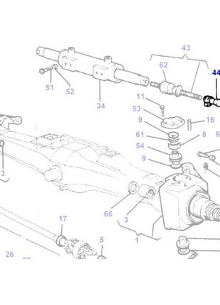 Massey Ferguson - Track Rod End - 3426336M1 - Farming Parts