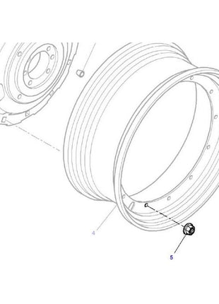 Massey Ferguson - Nut M18 - 920700180080 - Farming Parts