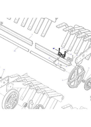 Massey Ferguson - Tine - 585136M1 - Farming Parts