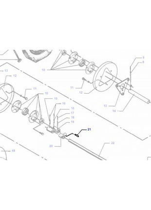 Massey Ferguson - Hair Pin - D28281236 - Farming Parts