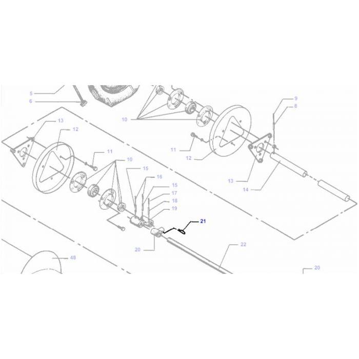Massey Ferguson - Hair Pin - D28281236 - Farming Parts