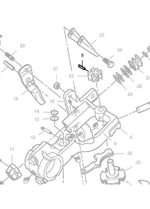 Massey Ferguson - Pin Knotter Gear - 70922598 - Farming Parts