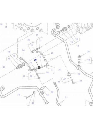 Massey Ferguson - Washer Flat 17mm - 1441664X1 - Farming Parts