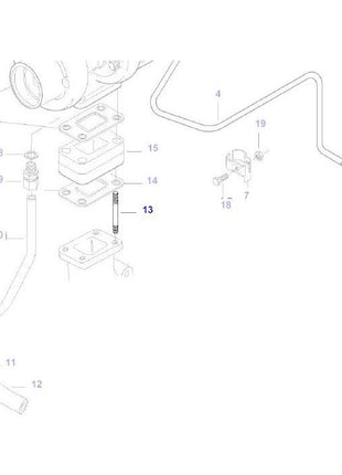 Massey Ferguson - Stud Turbo - V546801460 - Farming Parts