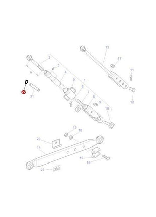 Massey Ferguson - Circlip - 3813500M1 - Farming Parts