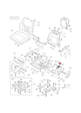 Massey Ferguson - Plate Arm Rest - 3903620M1 - F248500033100 - Farming Parts