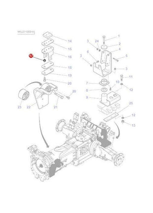 Massey Ferguson - Spacer Cab Mounting - 4288201M92 - Farming Parts