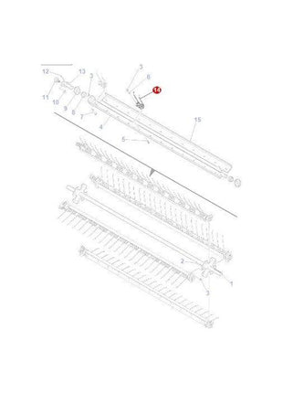 Massey Ferguson - Tine - 700714826 - Farming Parts