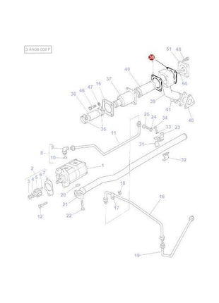 Massey Ferguson - Gasket Filter - 1696548M4 - Farming Parts