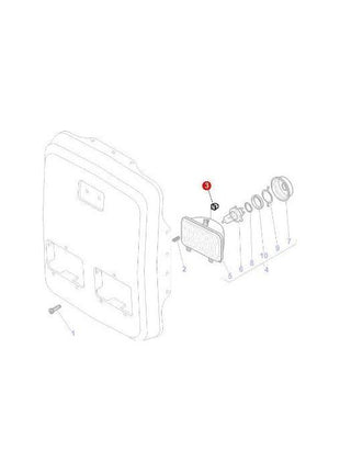 Massey Ferguson - Nut Cladding - 3809347M1 - Farming Parts