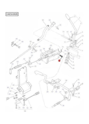 Massey Ferguson - Screw Slider Housing - 3008891X1 - Farming Parts