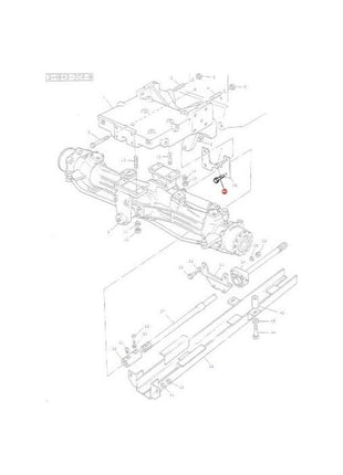 Massey Ferguson - Bolt 5/8x13/8 UNC - 354281X1 - Farming Parts