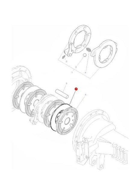 Massey Ferguson - Disc - 3613538M1 - Farming Parts