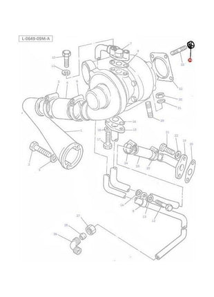 Massey Ferguson - Nut Silencer - Turbo - 1476335X1 - Farming Parts