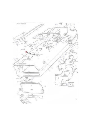 Massey Ferguson - Rubber Bumper - 899324M1 - Farming Parts