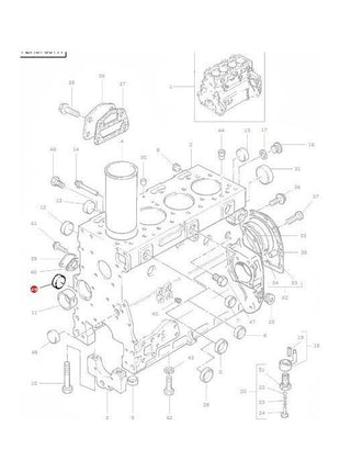 Massey Ferguson - Core Plug - 4222012M1 - Farming Parts