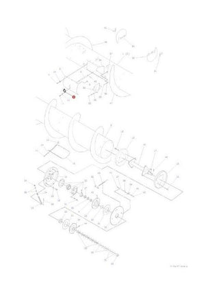 Massey Ferguson - Guide Table Auger Finger - D28283060 - Farming Parts