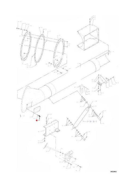 Massey Ferguson - Wing Nut - D41057300 - Farming Parts