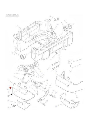 Massey Ferguson - Washer Spring M6 - 339375X1 - Farming Parts