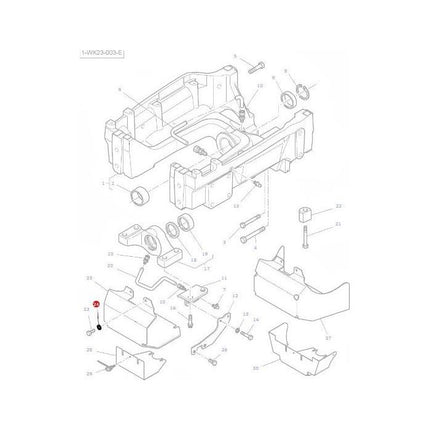 Massey Ferguson - Washer Spring M6 - 339375X1 - Farming Parts