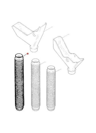 Massey Ferguson - Tube Long - 876889M1 - Farming Parts