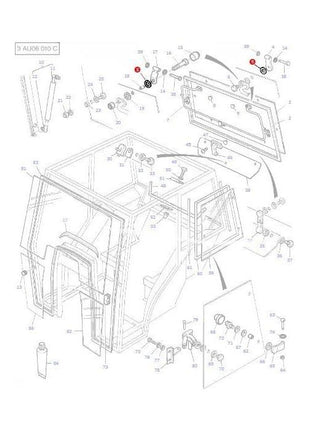 Massey Ferguson - Washer/Rubber - 3477714M1 - Farming Parts