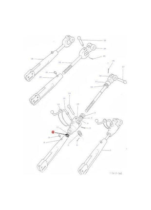 Massey Ferguson - Circlip External 23mm - 352438X1 - Farming Parts