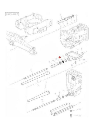 Massey Ferguson - Circlip - 339820X1 - Farming Parts