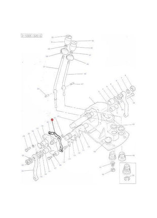 Massey Ferguson - Gasket Side Plate - 1850041M1 - Farming Parts