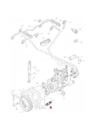 Massey Ferguson - Stud Injector Pump - 4222709M1 - Farming Parts