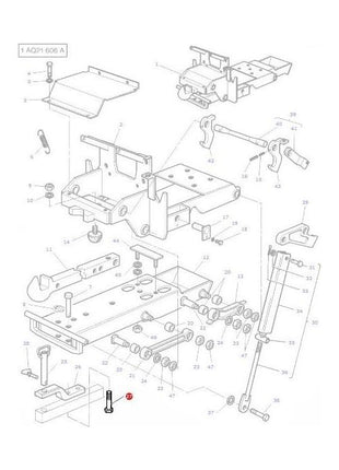 Massey Ferguson - Bolt M14x70 10.9 - 3000254X1 - Farming Parts