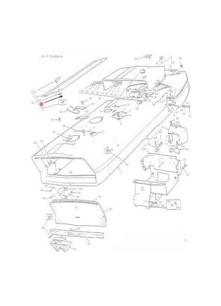 Massey Ferguson - Circlip Fastner - 885367M1 - Farming Parts