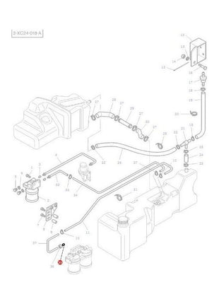 Massey Ferguson - Rubber Olive - 376527X1 - Farming Parts