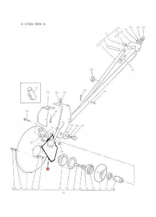 Massey Ferguson - Deflector - 878374M2 - Farming Parts