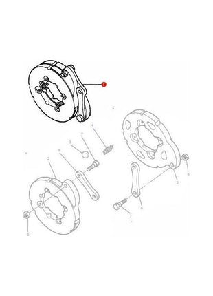 Massey Ferguson - Handbrake Actuator - 3382325M1 - Farming Parts