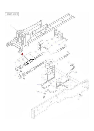 Massey Ferguson - Quick Release Coupling - 3909616M1 - Farming Parts