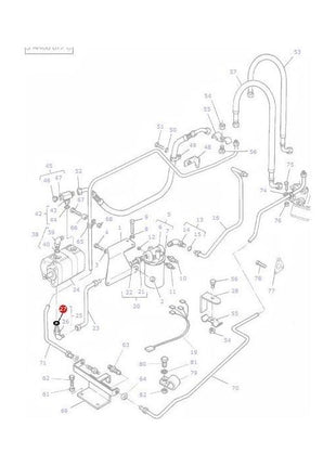 Massey Ferguson - O Ring Streering Lines - 3019397X1 - Farming Parts