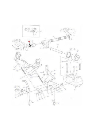 Massey Ferguson - O Ring Lift Arms - 359136X1 - Farming Parts