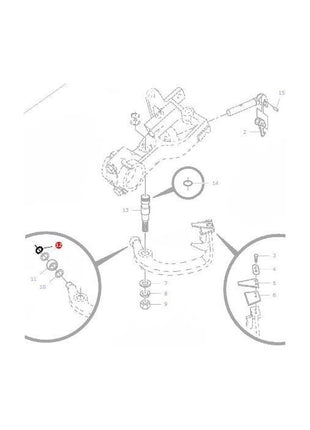 Massey Ferguson - Circlip 1/2 - 70927728 - Farming Parts