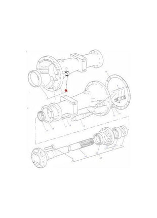 Massey Ferguson - Bush Brake Rod - 180802M1 - Farming Parts