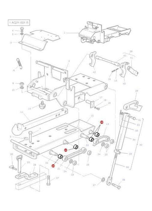 Massey Ferguson - Bush - 3900899M1 - Farming Parts