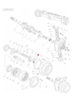 Massey Ferguson - Circlip - 3008599X1 - Farming Parts