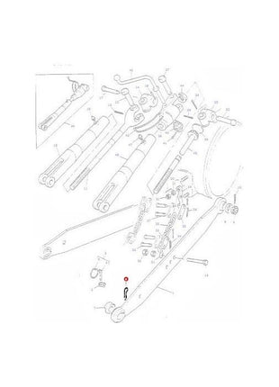 Massey Ferguson - Pin Ball Retainer - 1869219V1 - Farming Parts