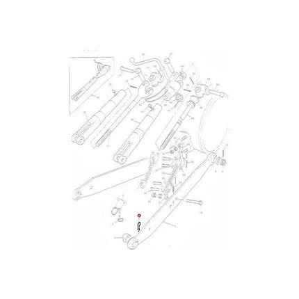 Massey Ferguson - Pin Ball Retainer - 1869219V1 - Farming Parts