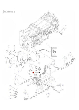 Massey Ferguson - Copper Washer 6mm - 3000136X1 - Farming Parts