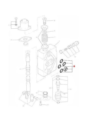 Massey Ferguson - Seal Kit - 1810805M92 - Farming Parts