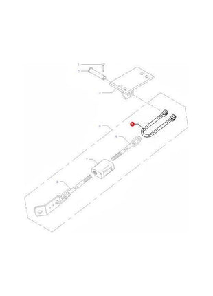 Massey Ferguson - Fork Stabiliser - 490465M1 - Farming Parts