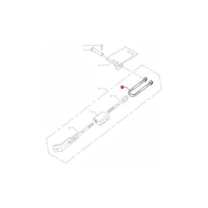 Massey Ferguson - Fork Stabiliser - 490465M1 - Farming Parts