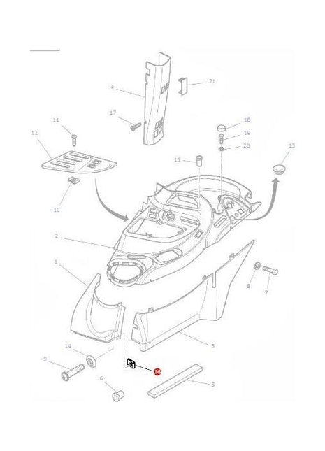 Massey Ferguson - Nut Cladding - 3715142M1 - Farming Parts